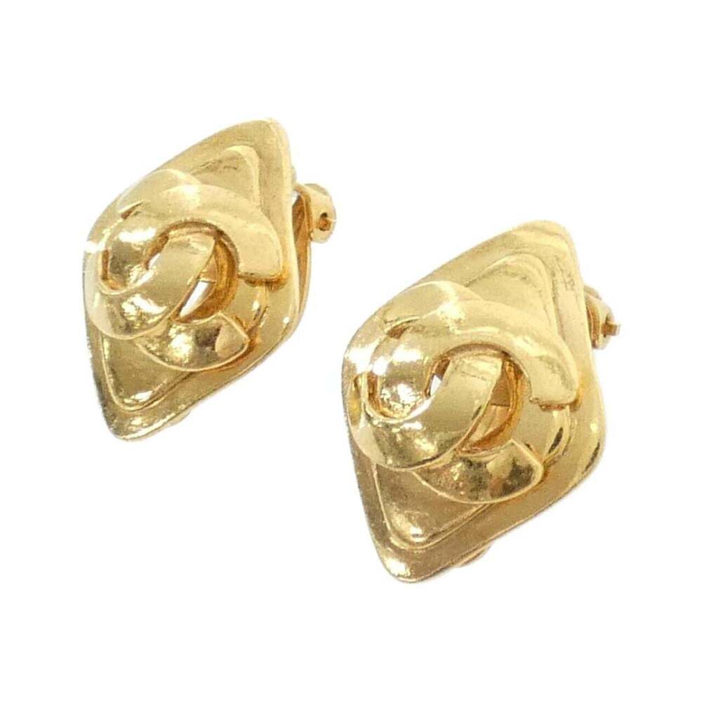 CHANEL Authentic Gold Earrings - Picture 2 of 3